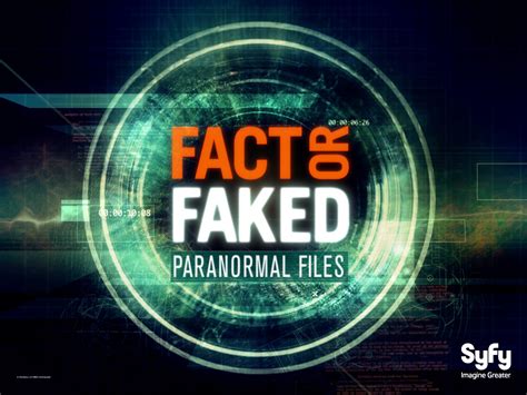 fact or faked: paranormal files where to watch|Fact or Faked: Paranormal Files: Season 1 .